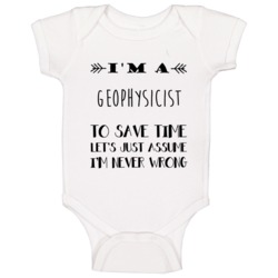 Im A Geophysicist To Save Time Job Baby One Piece Im A Geophysicist To Save Time Job Baby One Piece