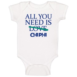 All You Need Is Chi Phi Alcohol Baby One Piece All You Need Is Chi Phi Alcohol Baby One Piece