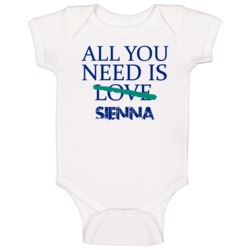 All You Need Is Sienna Alcohol Baby One Piece All You Need Is Sienna Alcohol Baby One Piece