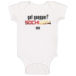 Nicholas Goepper Usa Freestyle Ski Sochi Baby One Piece Nicholas Goepper Usa Freestyle Ski Sochi Baby One Piece