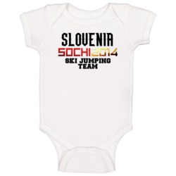 Slovenia Ski Jumping Team 2014 Sochi Baby One Piece Slovenia Ski Jumping Team 2014 Sochi Baby One Piece
