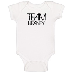 Team Sports Last First Name Heaney Baby One Piece Team Sports Last First Name Heaney Baby One Piece