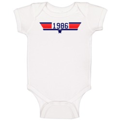 Top Gun 1986 All Film Parody Birth Year Baby One Piece Top Gun 1986 All Film Parody Birth Year Baby One Piece