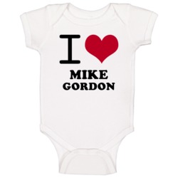 I Heart Mike Gordon Love Chicago Baseball Baby One Piece I Heart Mike Gordon Love Chicago Baseball Baby One Piece