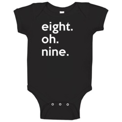 Dominican Republic 809 Tending Area Code Pride Baby One Piece Dominican Republic 809 Tending Area Code Pride Baby One Piece