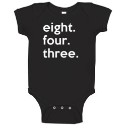 South Carolina 843 Tending Area Code Pride Baby One Piece South Carolina 843 Tending Area Code Pride Baby One Piece