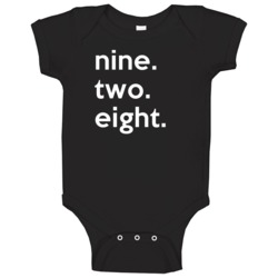 Arizona 928 Tending Area Code Pride Baby One Piece Arizona 928 Tending Area Code Pride Baby One Piece