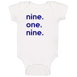 North Carolina 919 Fun Cool Area Code Pride Baby One Piece North Carolina 919 Fun Cool Area Code Pride Baby One Piece