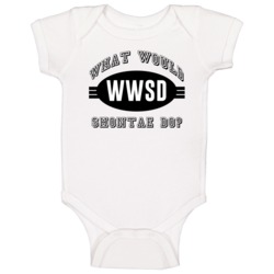 What Would Shontae Do Wwjd Parody Custom Name Baby One Piece What Would Shontae Do Wwjd Parody Custom Name Baby One Piece