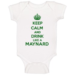 Keep Calm And Drink Like A Maynard Last Name Baby One Piece Keep Calm And Drink Like A Maynard Last Name Baby One Piece