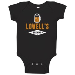 Lowell's Brewing Company Cool Personalized Party Baby One Piece Lowell's Brewing Company Cool Personalized Party Baby One Piece