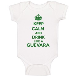 Keep Calm And Drink Like A Guevara Last Name Baby One Piece Keep Calm And Drink Like A Guevara Last Name Baby One Piece