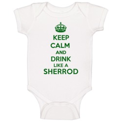 Keep Calm And Drink Like A Sherrod Last Name Baby One Piece Keep Calm And Drink Like A Sherrod Last Name Baby One Piece