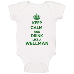 Keep Calm And Drink Like A Wellman Last Name Baby One Piece Keep Calm And Drink Like A Wellman Last Name Baby One Piece