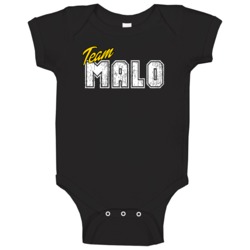 Team Malo Cool Custom Family Sports Last Name Reunion Baby One Piece Team Malo Cool Custom Family Sports Last Name Reunion Baby One Piece