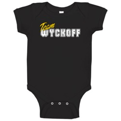 Team Wyckoff Cool Custom Family Sports Last Name Reunion Baby One Piec Team Wyckoff Cool Custom Family Sports Last Name Reunion Baby One Piec