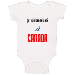 Hayley Wickenheiser Canada Got Hockey Baby One Piece Hayley Wickenheiser Canada Got Hockey Baby One Piece