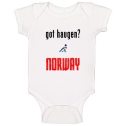 Lars Haugen Norway Got Hockey Baby One Piece Lars Haugen Norway Got Hockey Baby One Piece