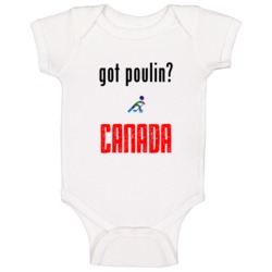 Marie-philip Poulin Canada Got Hockey Baby One Piece Marie-philip Poulin Canada Got Hockey Baby One Piece