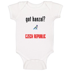 Martin Hanzal Czech Republic Got Hockey Baby One Piece Martin Hanzal Czech Republic Got Hockey Baby One Piece