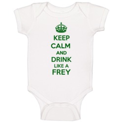 Keep Calm And Drink Like A Frey Last Name Baby One Piece Keep Calm And Drink Like A Frey Last Name Baby One Piece
