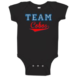 Team Cobos Custom Graphic Sports Last Name Family Reunion Baby One Pie Team Cobos Custom Graphic Sports Last Name Family Reunion Baby One Pie