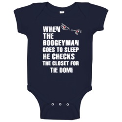 Boogeyman Tie Domi Toronto Hockey Sports Fan Baby One Piece Boogeyman Tie Domi Toronto Hockey Sports Fan Baby One Piece