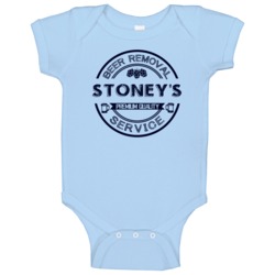 Stoney's Beer Removal Service Personalized Party Baby One Piece Stoney's Beer Removal Service Personalized Party Baby One Piece
