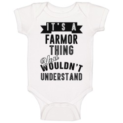 Its A Farmor Thing Swedish Nationality Grandmother Baby One Piece Its A Farmor Thing Swedish Nationality Grandmother Baby One Piece