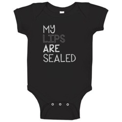 My Lips Are Sealed Cool Graphic Four Word Quote Baby One Piece My Lips Are Sealed Cool Graphic Four Word Quote Baby One Piece
