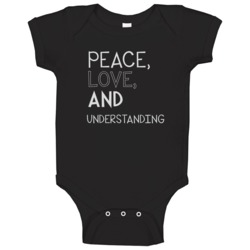 Peace Love And Understanding Cool Graphic Four Word Quote Baby One Pie Peace Love And Understanding Cool Graphic Four Word Quote Baby One Pie