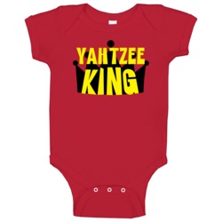 Yahtzee King Sports And Hobbies Master Baby One Piece Yahtzee King Sports And Hobbies Master Baby One Piece