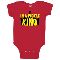 In A Pickle King Sports And Hobbies Master Baby One Piece In A Pickle King Sports And Hobbies Master Baby One Piece