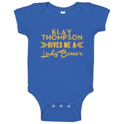 Klay Thompson Gives Me A Lady Boner Golden State Basketball Baby One P Klay Thompson Gives Me A Lady Boner Golden State Basketball Baby One P