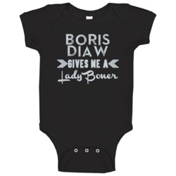 Boris Diaw Gives Me A Lady Boner San Antonio Basketball Baby One Piece Boris Diaw Gives Me A Lady Boner San Antonio Basketball Baby One Piece