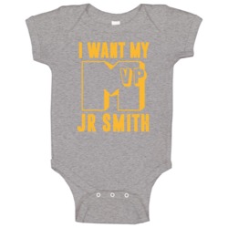 Jr Smith I Want My Mvp Cleveland Basketball Baby One Piece Jr Smith I Want My Mvp Cleveland Basketball Baby One Piece