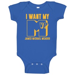 James Michael Mcadoo I Want My Mvp Golden State Basketball Baby One Pi James Michael Mcadoo I Want My Mvp Golden State Basketball Baby One Pi