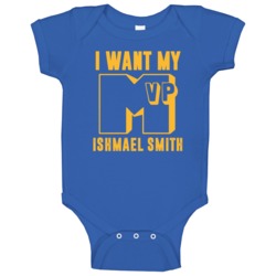 Ishmael Smith I Want My Mvp Golden State Basketball Baby One Piece Ishmael Smith I Want My Mvp Golden State Basketball Baby One Piece