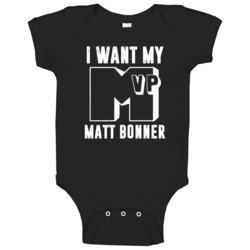 Matt Bonner I Want My Mvp San Antonio Basketball Baby One Piece Matt Bonner I Want My Mvp San Antonio Basketball Baby One Piece
