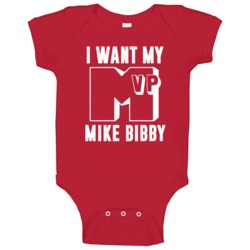 Mike Bibby I Want My Mvp Washington Basketball Baby One Piece Mike Bibby I Want My Mvp Washington Basketball Baby One Piece