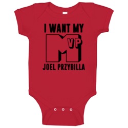 Joel Przybilla I Want My Mvp Portland Basketball Baby One Piece Joel Przybilla I Want My Mvp Portland Basketball Baby One Piece