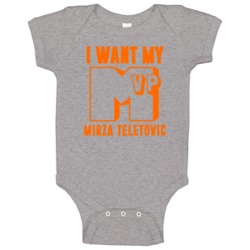 Mirza Teletovic I Want My Mvp Phoenix Basketball Baby One Piece Mirza Teletovic I Want My Mvp Phoenix Basketball Baby One Piece
