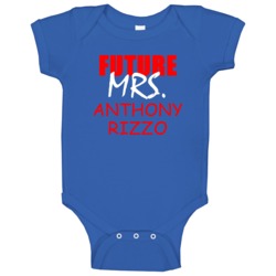 Future Mrs Anthony Rizzo Chicago Baseball Funny Sports Baby One Piece Future Mrs Anthony Rizzo Chicago Baseball Funny Sports Baby One Piece