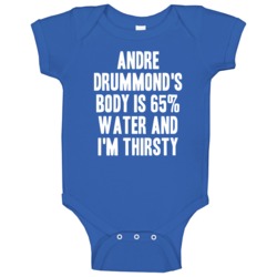 Andre Drummond Body Is Water Thirsty Love Detroit Basketball Baby One Andre Drummond Body Is Water Thirsty Love Detroit Basketball Baby One