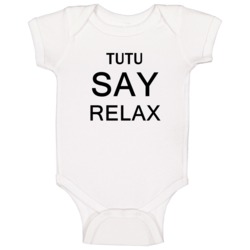Tutu Hawaiian Grandmother Say Relax Parody Baby One Piece Tutu Hawaiian Grandmother Say Relax Parody Baby One Piece