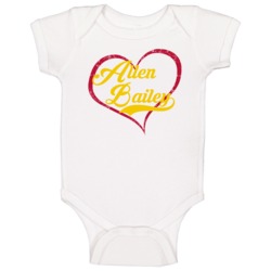 Love Allen Bailey Kansas City Football Player Fan Baby One Piece Love Allen Bailey Kansas City Football Player Fan Baby One Piece