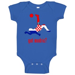 Luka Modric Croatia Mf Got Parody Football Soccer World Cup Baby One P