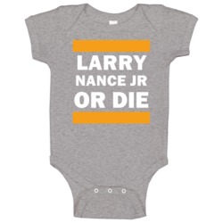 Larry Nance Jr Or Die Los Angeles Basketball Baby One Piece Larry Nance Jr Or Die Los Angeles Basketball Baby One Piece
