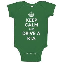 Keep Calm Drive Kia Funny Car Parody Baby One Piece Keep Calm Drive Kia Funny Car Parody Baby One Piece