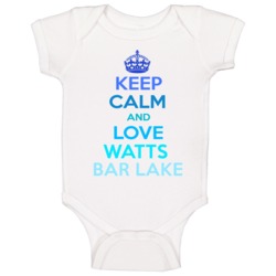 Keep Calm And Love Watts Bar Lake Tennessee Baby One Piece Keep Calm And Love Watts Bar Lake Tennessee Baby One Piece